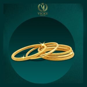Gold Bangles Design BN001