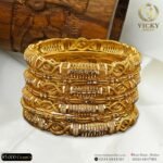Gold Bangles Design BN003