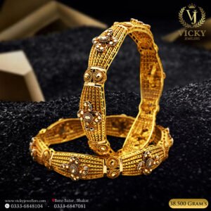 Gold Bangles Design BN004