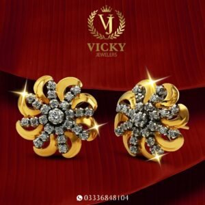 Gold Earring Design ER007
