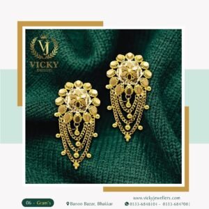 Gold Earring Design ER011