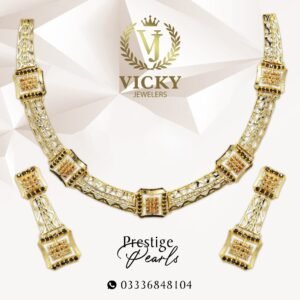Gold Necklace Design NK001