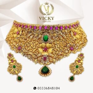 Gold Necklace Design NK002