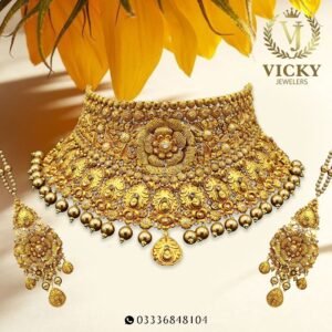 Gold Necklace Design NK005