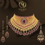 Gold Necklace Design NK010