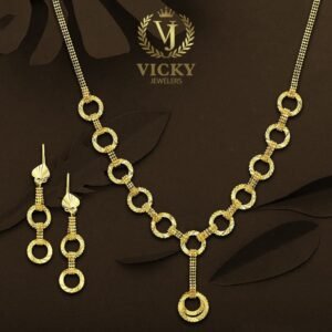 Gold Necklace Design NK011