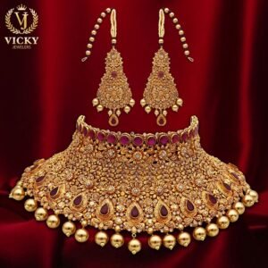 Gold Necklace Design NK012