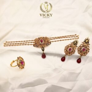 Gold Necklace Design NK013