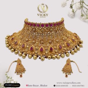 Gold Necklace Design NK016