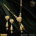 Gold Necklace Design NK017