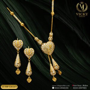 Gold Necklace Design NK017