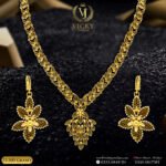 Gold Necklace Design NK019
